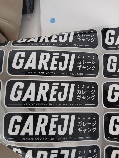 Gareji Gang Logo Sticker Pack - 3-Piece