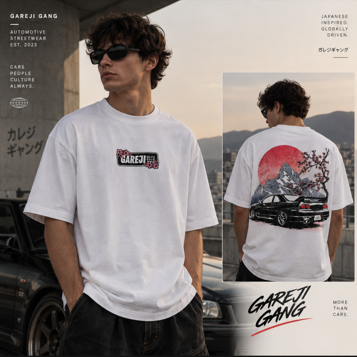 R33 Sakura Skyline  T-Shirt